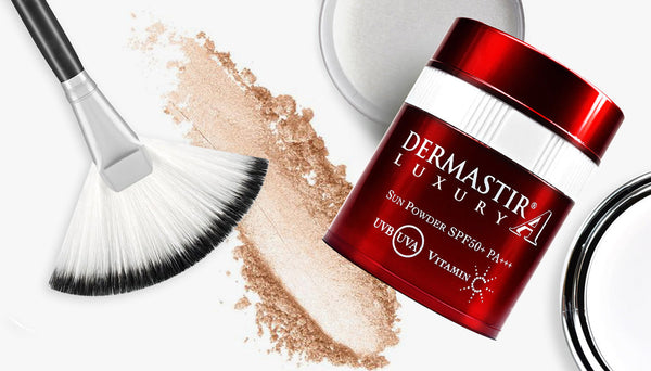 Dermastir Sun Powder SPF50+: convenient sun protection and skincare in one