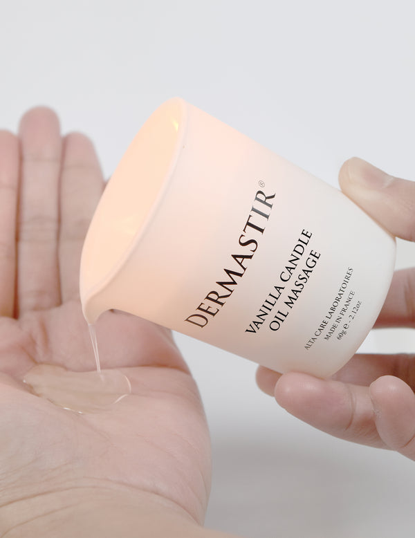 Dermastir Massage Candle Oil Vanilla 60g