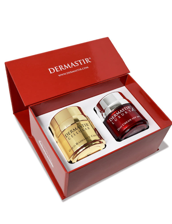 Dermastir Duo Gift  Pack – Gold Cream & Day Cream Tinted