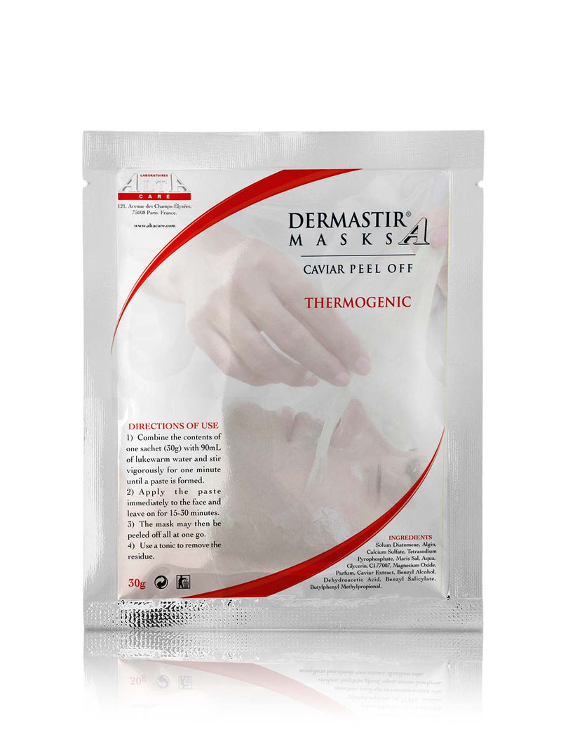 Альгинатная маска Dermastir Peel Off - Thermogenic